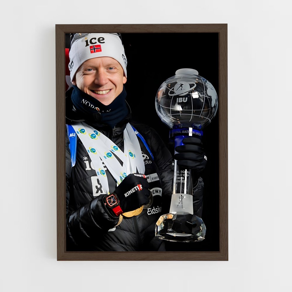 Poster La Victoire de Johannes – affiche Biathlon (vue 5)